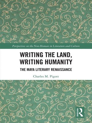 cover image of Writing the Land, Writing Humanity